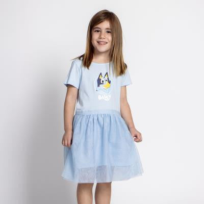 Bluey little girl cotton dress - 92